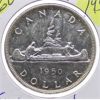 Image 1 : 1950 CANADA SILVER VOYAGEUR SILVER DOLLAR