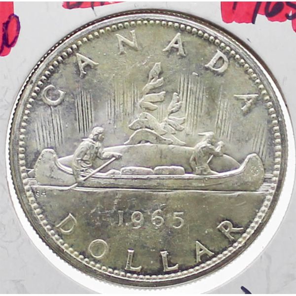 1965 CANADA SILVER DOLLAR