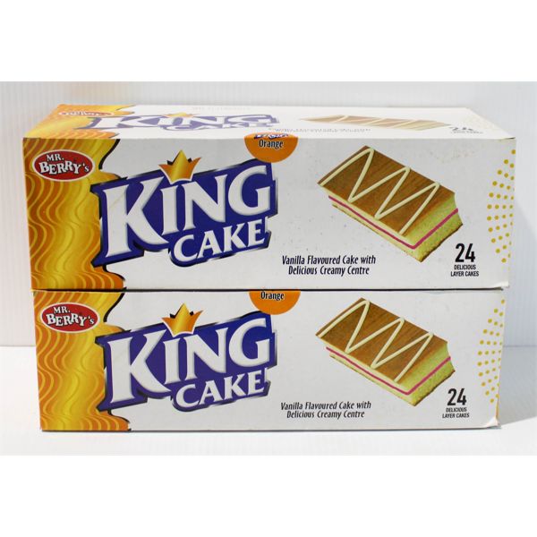 2 BXS MR. BERRY KING CAKES ORANGE FILLING