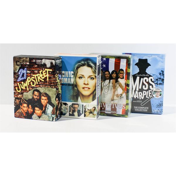 BIONIC WOMAN, JUMPSTREET & MORE DVD SEASON SETS