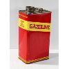 Image 1 : METAL GASOLINE TIN - ONE IMPERIAL GALLON