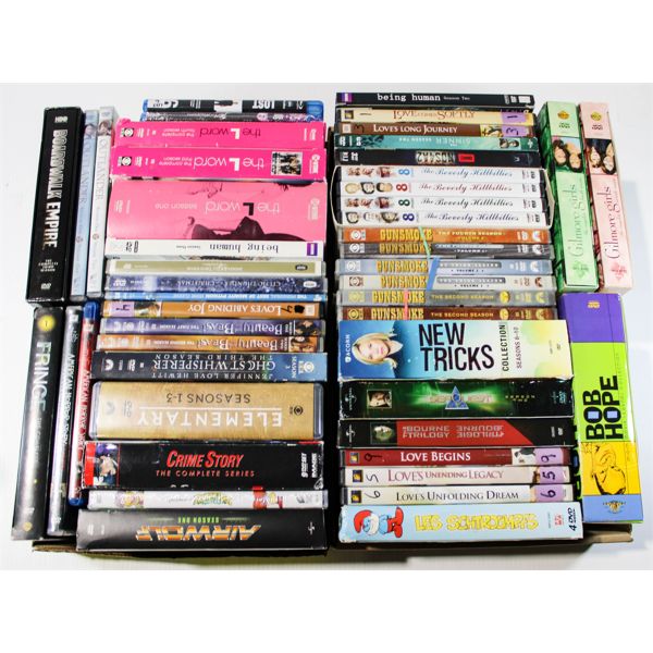 ASST. DVD'S INC. CRIME STORIES AND MORE