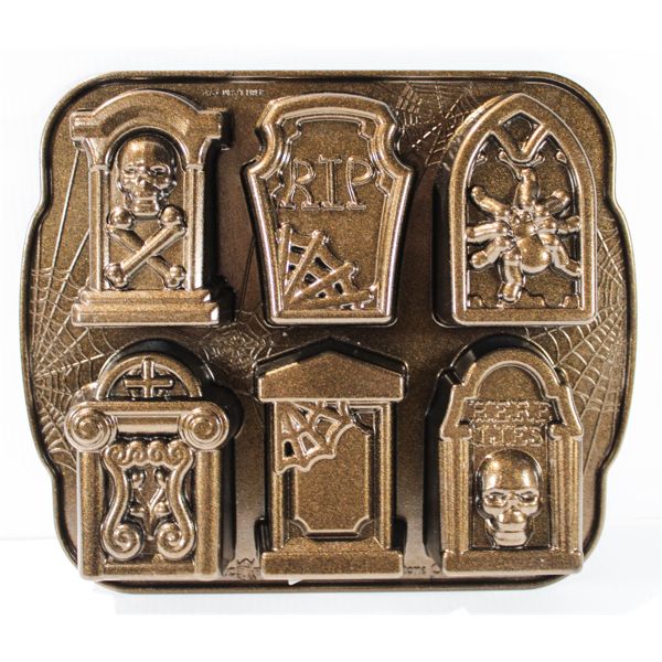 NORDIC WARE TOMBSTONE CAKELET PAN