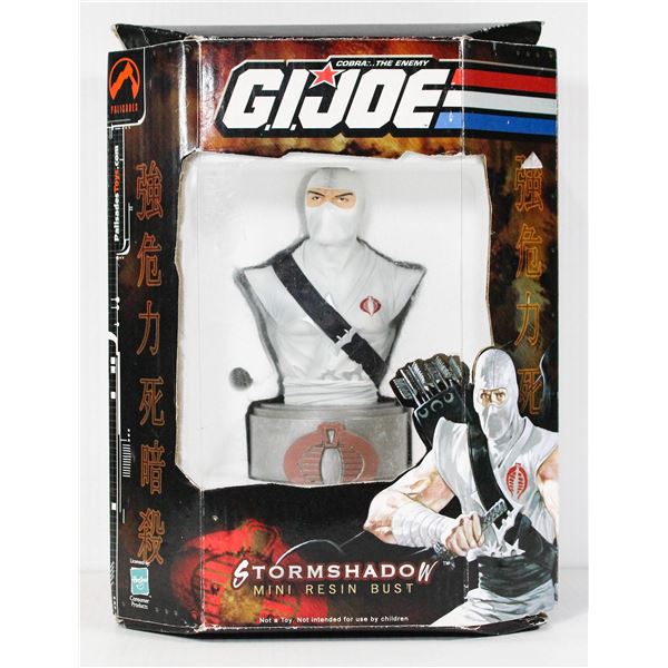 G.I. JOE STORM SHADOW MINI RESIN BUST 2002