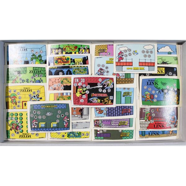 ZELDA SUPER MARIO DOUBLE DRAGON ETC. TRADING CARDS
