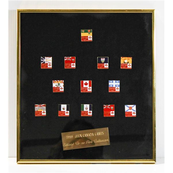 1988 JEUX CANADA GAMES CO-OP PIN SET