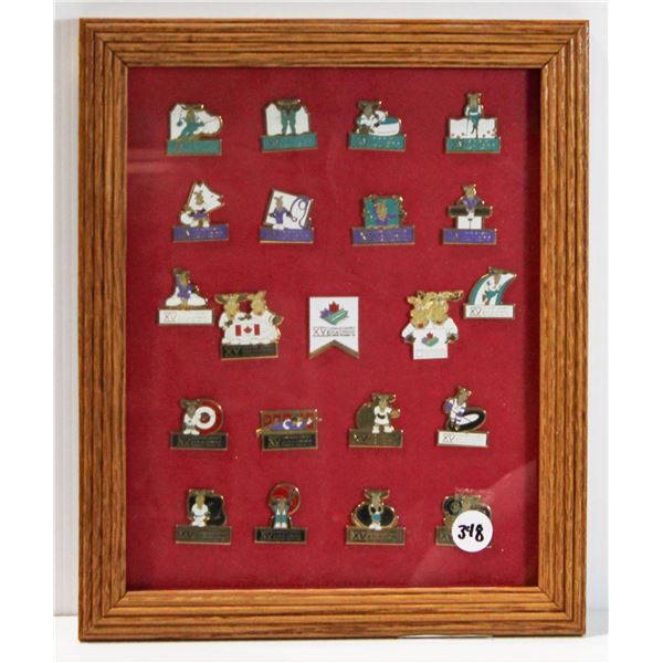 1995 CANADA GAMES PIN COLLECTION