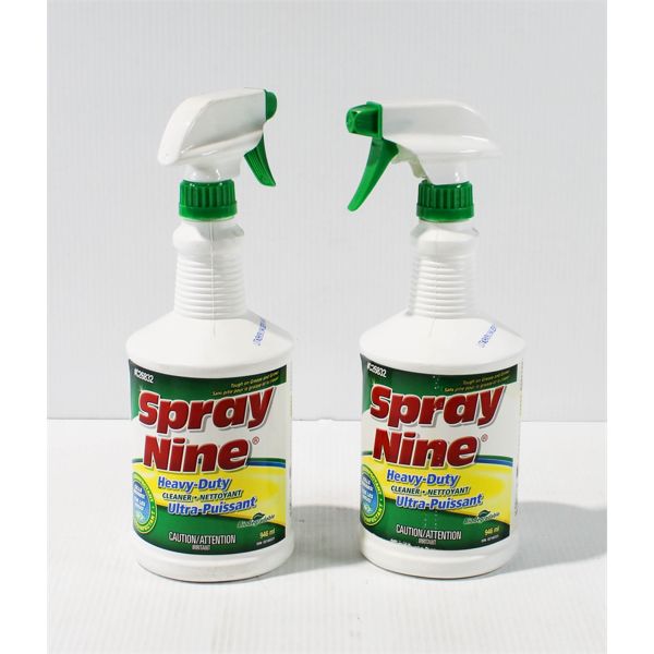 2 PK SPRAY NINE HEAVY DUTY CLEANER 946ML EA