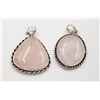 Image 1 : #61-NATURAL PINK ROSE QUARTZ PENDANT