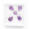 Image 1 : #132-UNHEATED PURPLE AMETHYST GEMSTONE  11.10CT