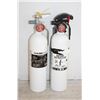 Image 1 : LOT OF 2 HOME FIRE EXTINGUISHERS