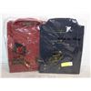 Image 1 : NEW MEN'S SHIRTS 1NAVY/1BURGANDY SIZE L