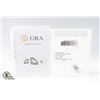 Image 3 : #807-1.00 CT TW GRA CERTIFIED MOISSANITE VVS D