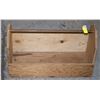 Image 1 : WOODEN TOOL BOX 10"X14"X23"