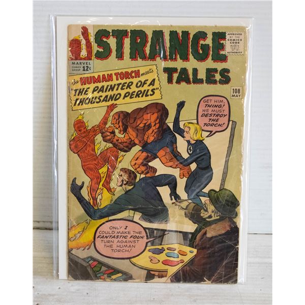 MARVEL STRANGE TALES #108 COMIC, FANTASTIC FOUR