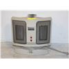 Image 1 : HOLMES TWIN CERAMIC OSCILLATING FAN HEATER 1500W