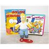 Image 1 : SIMPSONS LOT WITH EPISODE GUIDE AND HOLIDAY BOOK,