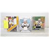 Image 1 : LOT OF 3 NHL SUPERSTAR GAME WORN JERSEY CARDS