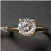 Image 1 : BZ1582-45 10K LASER CUT MOISSANITE(0.9CT) RING