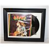 Image 1 : FRAMED BOB MARLEY 22"X18" LIVE MOUNTED VINYL