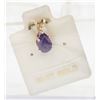 Image 1 : BZ1930-148M 10K AMETHYST(0.7CT) MOONSTONE PENDANT
