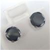 Image 1 : BZ1930-122M 10K BLACK MOISSANITE(1.9CT) EARRINGS