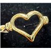 Image 1 : BZ1930-133M 10K 1.21G HEART SHAPE SIZE 4.75  RING