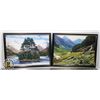 Image 1 : 2 FRAMED SCENERY PICTURES