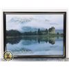 Image 1 : FRAMED CASTLE PICTURE APPROX. SIZE 12" WIDE X 9"