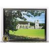 Image 1 : FRAMED CASTLE PICTURE APPROX. SIZE 12" WIDE X 9"