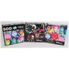 Image 1 : 3 NEW DISNEY VILLAIN PUZZLES. 500 PC IN EACH