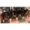 Image 2 : NEW SET OF 4 URBANMOD METAL KITCHEN COUNTER STOOLS