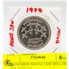 Image 1 : SNOWBIRDS MOOSE JAW DOLLAR 1978, JUNE 25