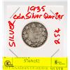 Image 1 : 1935 CANADIAN QUARTER, SILVER