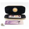 Image 1 : 2001 SKATING CHAMPIONS GOLD PLATED COIN SET W COA