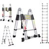 Image 1 : NEW ALUMINUM TELESCOPIC EXTENSION LADDER STEPS