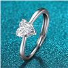 Image 3 : 0.8 CT GRA CERTIFIED MOISSANITE 925 STERLING SILVER