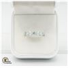 Image 1 : 1.00 CT TW MOISSANITE SET 5 IN RING SET IN