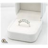 Image 2 : 1.00 CT TW MOISSANITE SET 5 IN RING SET IN