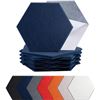Image 1 : NEW HIGH DENSITY ACOUSTIC PANELS - HEXAGON - BLUE