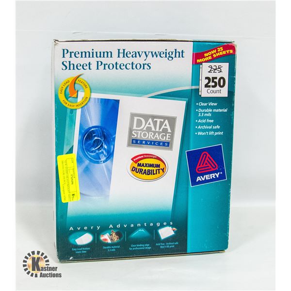 Aazon.co : Avery 74401 Heavyweight Sheet Protectors, Letter Size, Non