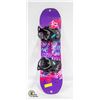 Image 1 : K2 "LIL KAT" 75 CM SNOWBOARD WITH BINDINGS