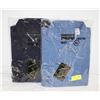 Image 1 : NEW MEN'S SHIRTS 1DENIM/1NAVY SIZE XL