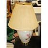 Image 1 : VINTAGE ESTATE MILK GLASS TABLE LAMP 23"