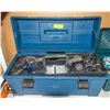 Image 1 : TOOL BOX WITH TATTOO GUNS & SUPPLIES, BELT BUCKLE