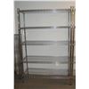 Image 1 : 5 SHELF STAINLESS STEEL STATIONARY RACKS