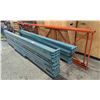 Image 2 : LOT OF PALLET RACKING INCLUDING 22 BEAMS & 4