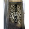 Image 3 : 2 TOOL BOXES WITH ASSORTED CHAINS AND SHOP SUPPLY