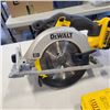 Image 2 : AS NEW DEWALT CIRCULAR SAW WITH DRILL, AND BATTERIES