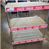 Image 2 : VINTAGE 3 TIER COCA-COLA SHELF